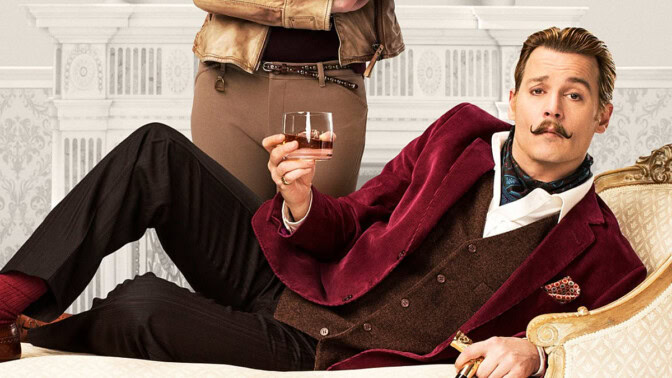 Johnny Depp jagar nazistguld i absurd actionkomedi på Viaplay