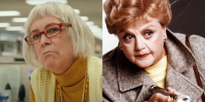 Från ”Halloween” till whodunit: Jamie Lee Curtis löser ”Mord och inga visor”