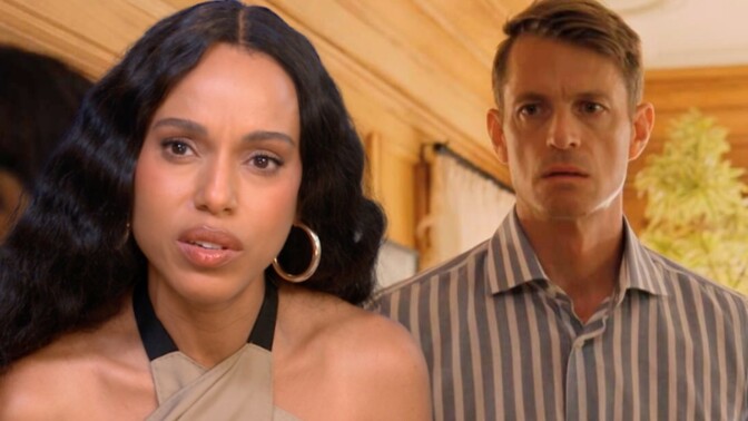 Kerry Washington om Joel Kinnaman: ”Han är verkligen hemsk”
