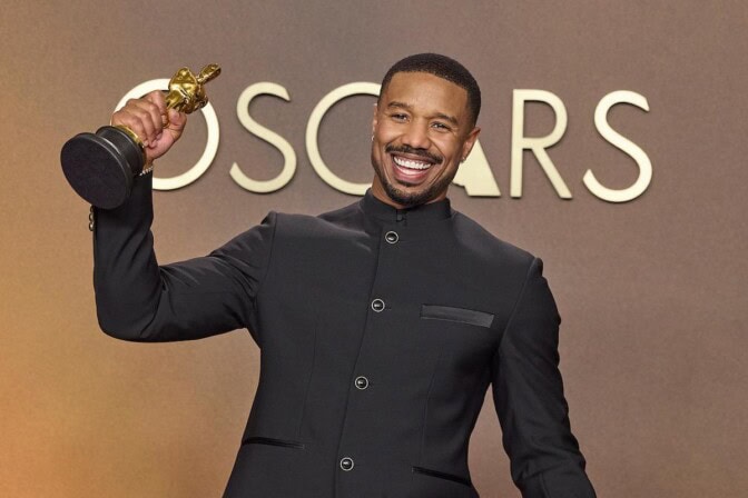 Michael B. Jordan vann just sin första Oscar för ”Sinners”