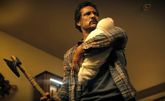 Kaos och ultravåld med Pedro Pascal i toppform – på SkyShowtime