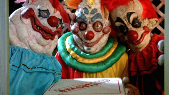 "Killer Klowns from Outer Space" från 1988.