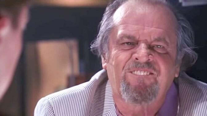På tv ikväll: Jack Nicholson tackade nästan nej till sin otäcka skurkroll