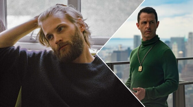 Magnus von Horn och Jeremy Strong. 