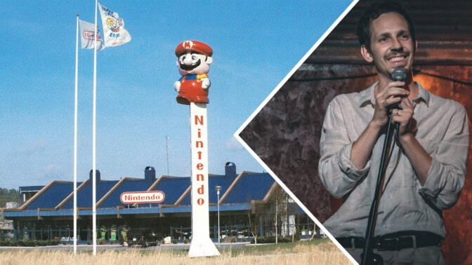 Svensk komiker gör dokumentär om sitt udda jobb på Nintendo på 90-talet