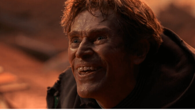 Willem Dafoe i "Spider-Man: No Way Home".