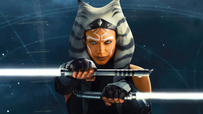 Rosario Dawson som Ahsoka.