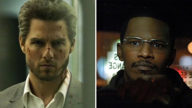 Tom Cruise och Jamie Foxx.