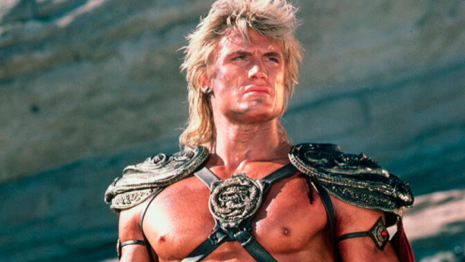 Dolph Lundgren i gamla "Masters of the Universe".