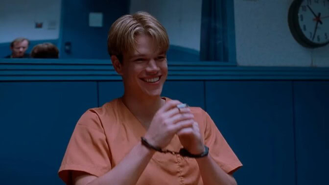 Matt Damon i en fängslande film.