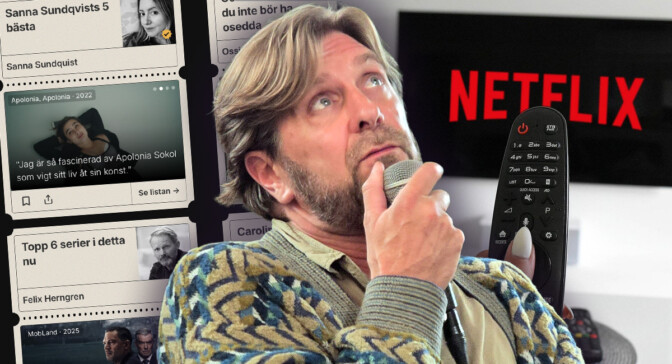 Ruben Östlund får ångest av streamingutbudet.