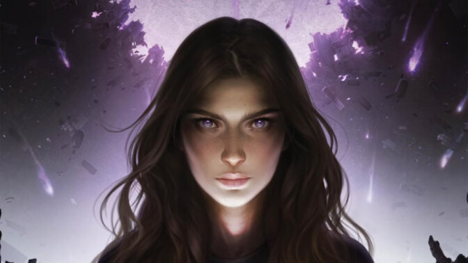 Illustration från "Skyward".