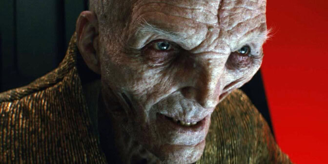 Andy Serkis om att spela Snoke i ”Star Wars”: ”En massiv utmaning”