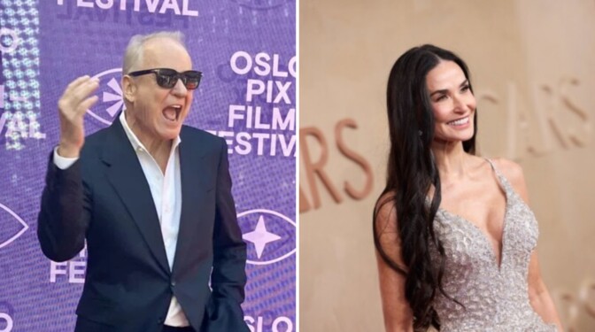 Stellan Skarsgård och Demi Moore åker till Frankrike för att se på film