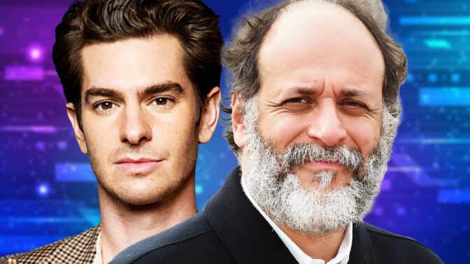 Andrew Garfield spelar Sam Altman.