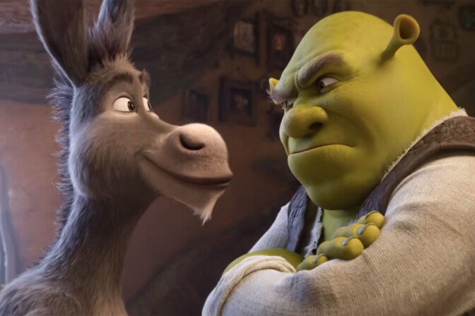 Åsnan ser vi närmast i "Shrek 5" på bio 30 juni 2027.