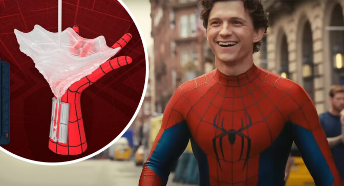 Spider-Man satsar på en udda popcornbägare… och alla drar samma snuskiga skämt