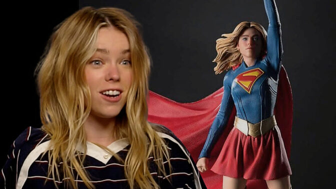 Milly Alcock om att bli en actionfigur för ”Supergirl”