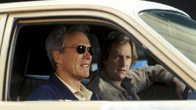 Clint Eastwood och Jeff Daniels.