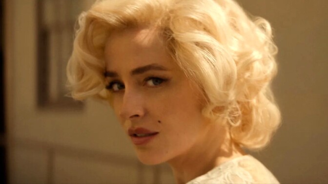 Dakota Johnson som Marilyn Monroe.