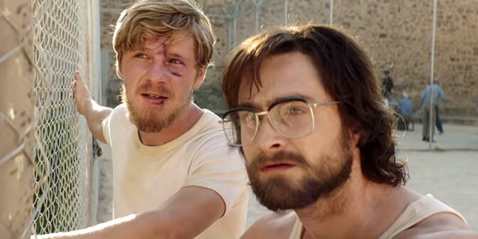 Fängslande action i Daniel Radcliffes drama från 2020 – nu på streaming