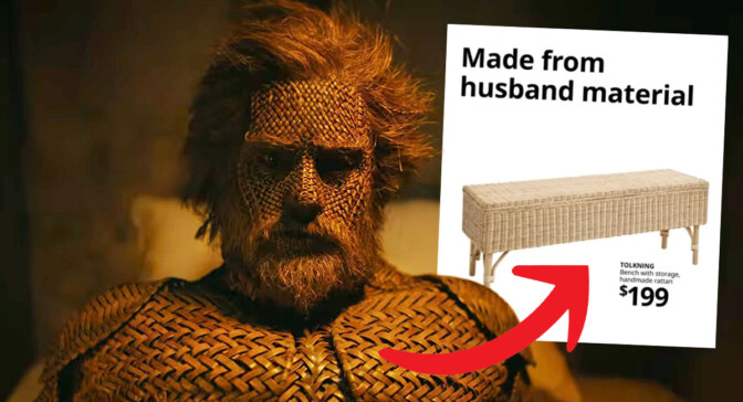 IKEA hyllas världen över – efter briljant blinkning till Alexander Skarsgård