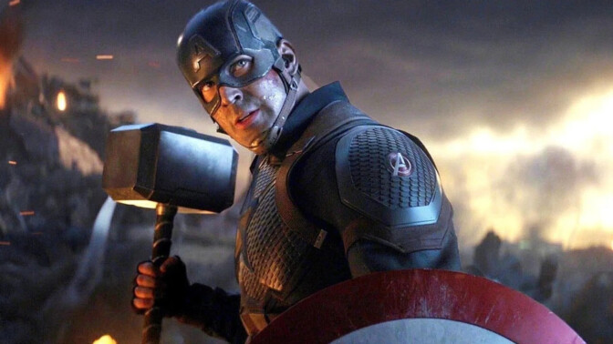 Chris Evans i "Avengers: Endgame".