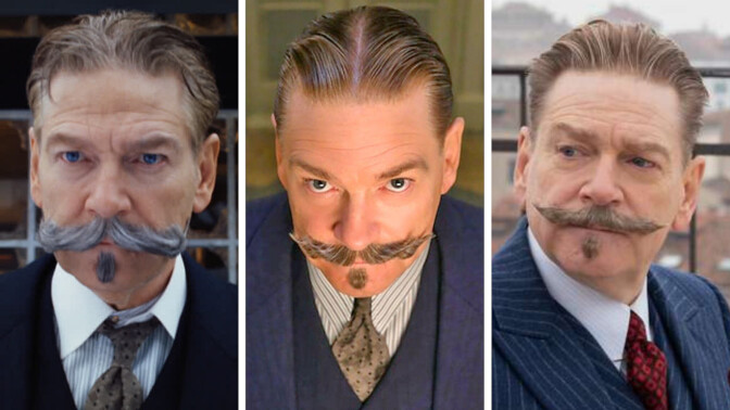 3 x Poirot på Viaplay – Kenneth Branagh löser mordgåtor i världens största mustasch