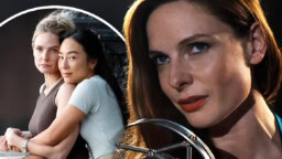 Rebecca Ferguson myser med Greta Lee i ny kärleksfilm