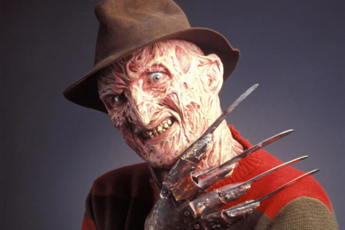 Robert Englund som Freddy Krueger.