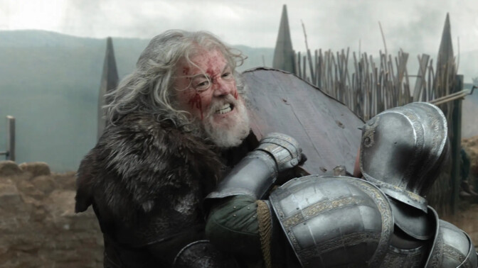 Roddy the Ruin slåss mot Ormund Hightower i säsong 3 av "House of the Dragon". 