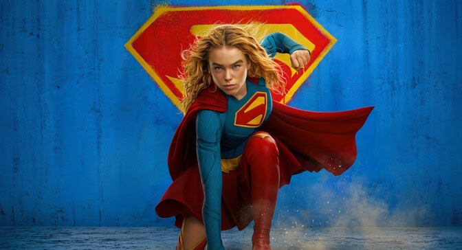 Milly Alcock som "Supergirl"