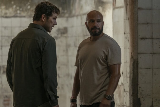 Chris Pratt (James Reece), Dar Salim (Mohammed Farooq)