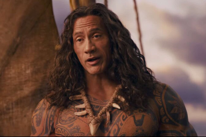 Dwayne Johnsons finurliga peruk.