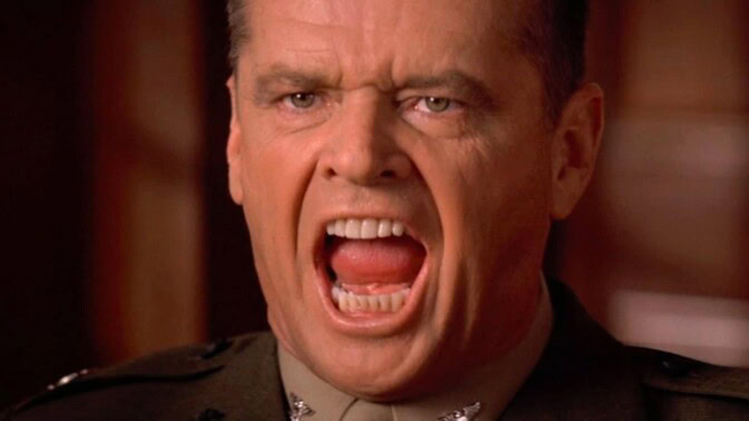 Citatfest och maktspel: Se 1992 års laddade militärdrama på tv ikväll