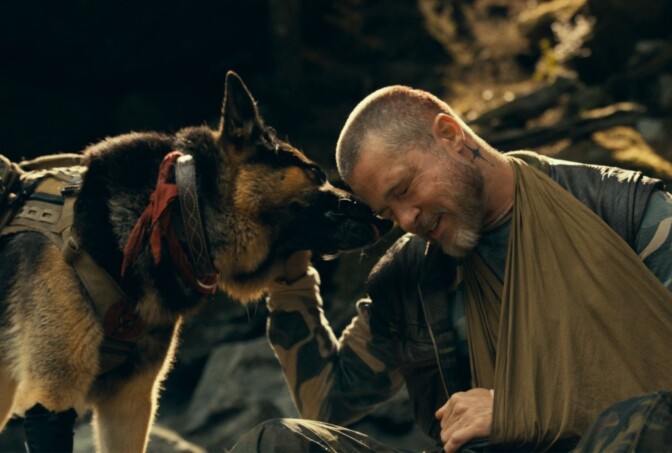 Oroa er inte – hunden kommer inte till skada i Brad Pitts nya thriller