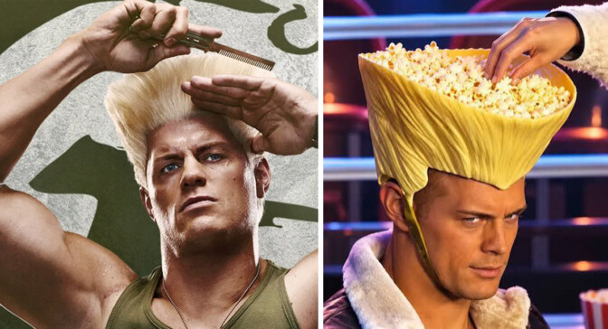 ”Street Fighter” får knasig popcornhink du kan ha på huvudet
