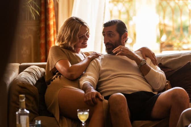 Frida Gustavsson as Helene Wester, Fares Fares as Carl Wester in Bytet.