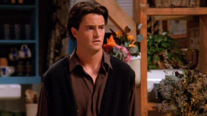 Matthew Perry slog igenom i "Vänner".