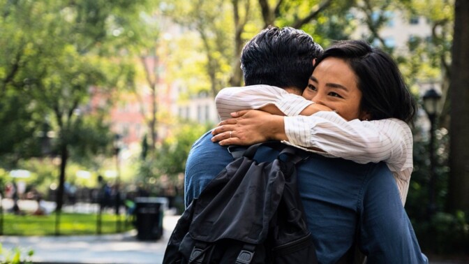 Greta Lee i "Past Lives".
