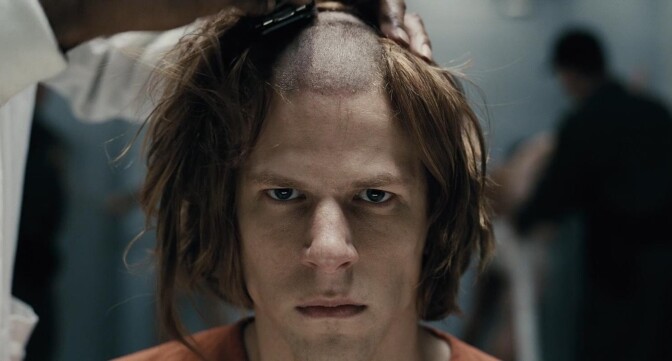 Jesse Eisenberg i "Batman v Superman: Dawn of Justice".