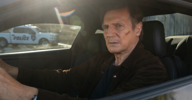 Trots alla actionroller – Liam Neeson kör aldrig fortare än 93km/h