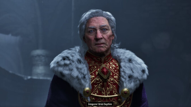 Kejsare Uriel Septim i "The Elder Scrolls IV: Oblivion".