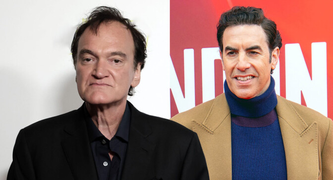 Quentin Tarantino regisserar Sacha Baron Cohen i ”The Popinjay Cavalier”